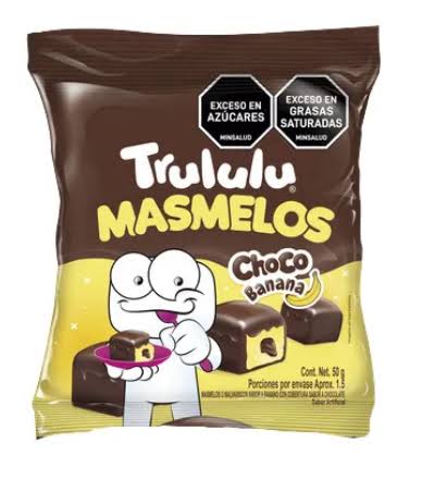 TRULULU MASMELOS CHOCOBANANA 50G