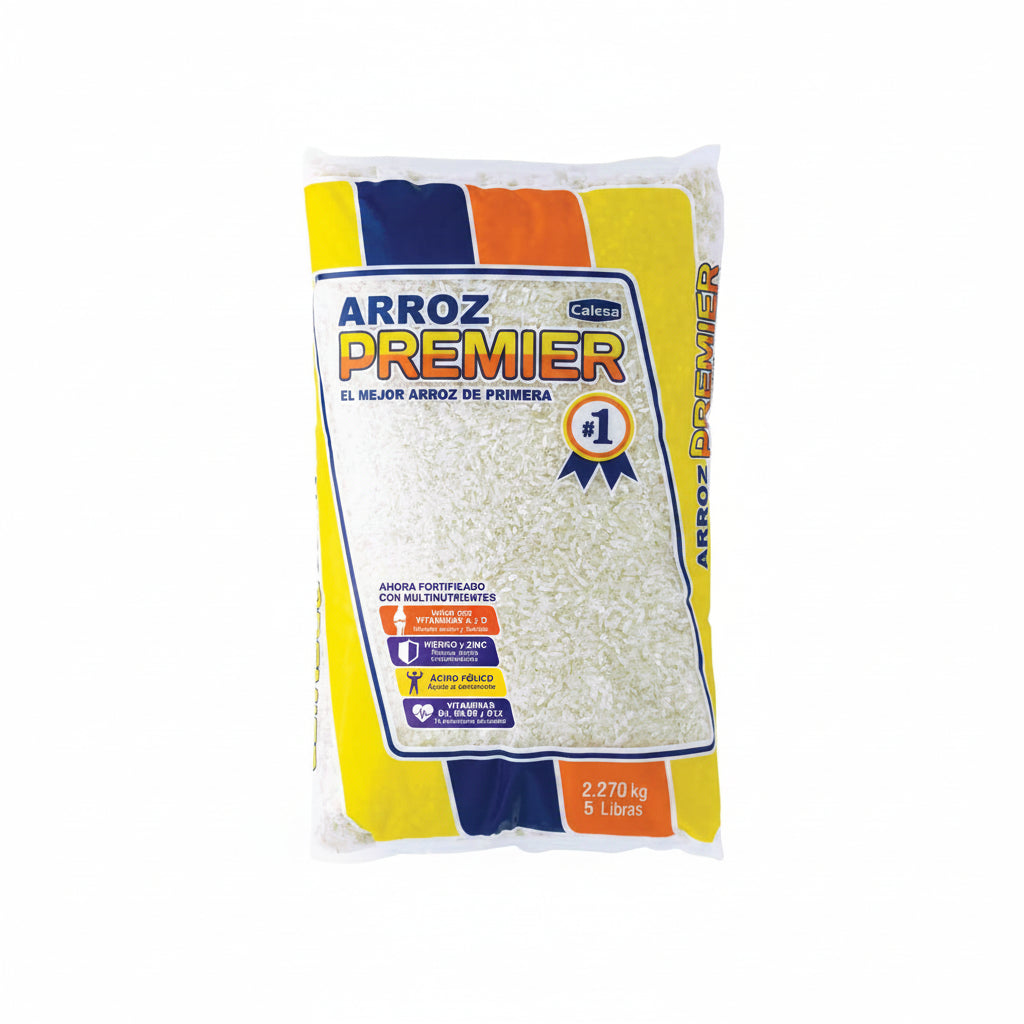 BULTO ARROZ DE PRIMERA PREMIER 5LB (10UND)