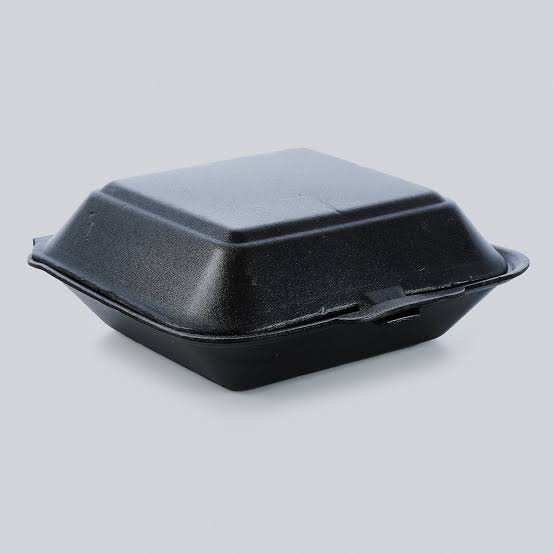 ENVASE 8X8 NEGRO SIN DIVISION (50UND)