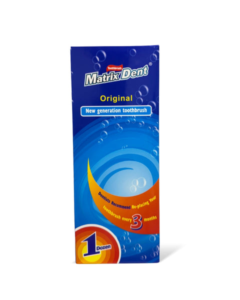 CAJA CEPILLO DENTAL MATRIX CON TAPA (12UND)
