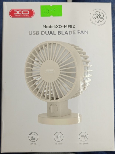 ABANICO MESA XO-MF82 COLOR CREMA