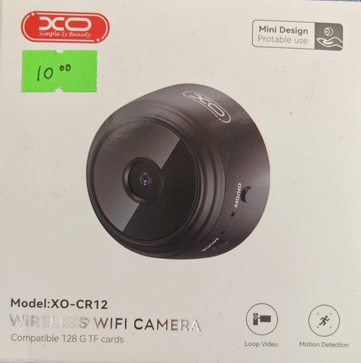 CAMARA SEGURIDAD XO CR 12 MINI WIFI