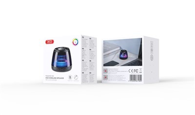 BOCINAXO F62 CON LED COLOR NEGRO