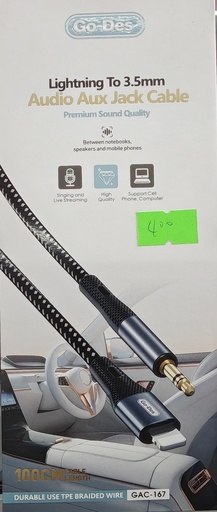 [SOLO VINO 3 FALTA 3] CABLE GO DES GAC-167 IP A AUXILIA