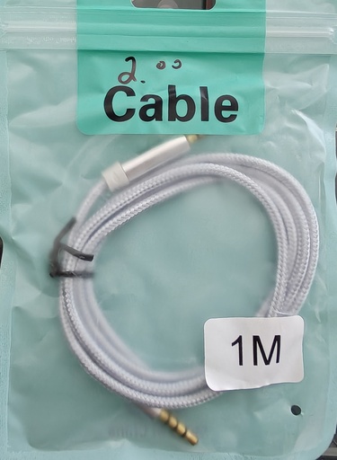 CABLE AUXILIAR COLORES 1M