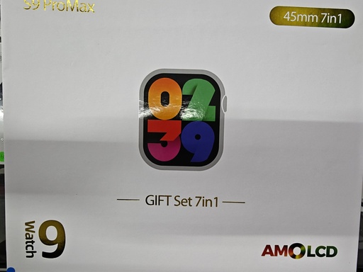 RELOJE NUEVO S9 PRO MAX 7 CON 7 CORREA SURTIDo