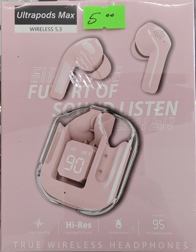 AUDIFONO ULTRAPODS MAX XT16 COLOR ROSADO