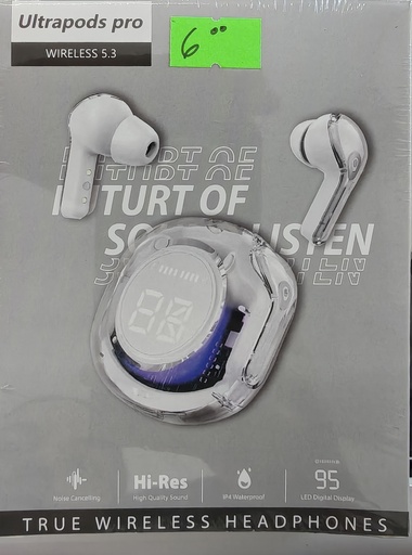 AUDIFONO ULTRAPODS PRO XT17 COLOR BLANCO