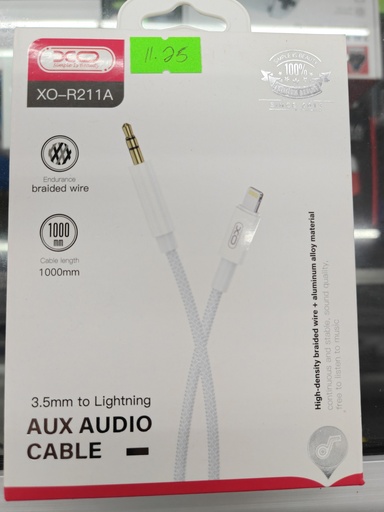 ADAPTADOR CABLE XO NB-R211A IPA AUXILIA BLANCO