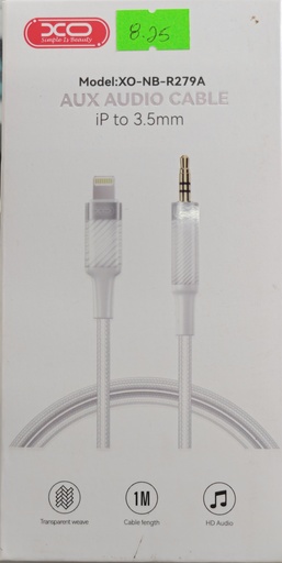 CABLE NB-R279A IP A AUXILIA 3.5MM COLOR COLOR BLANCO