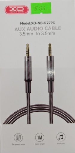 CABLE NB-R279C AUXILIA A AUXILIA 3.5 NEGRO