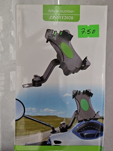 HOLDER DE MOTO 4 PATA CON CABLE DE CARGA ZP-MT  