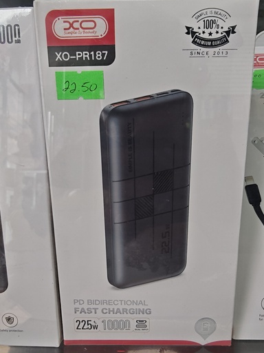 CARGADOR XO PORTACTILES PR187 PD 20W 10000M