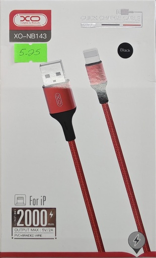 CABLE XO NB143 NEGRO IP 2M