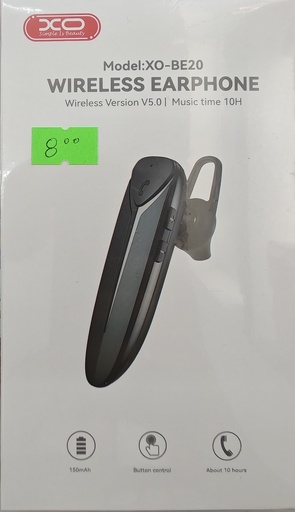 AUDIFONO XO BE20 NEGRO