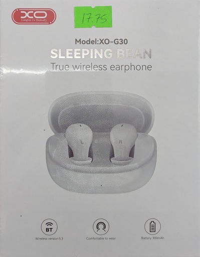 AUDIFONO BLUETOOTH XO-G30 COLOR BLANCO