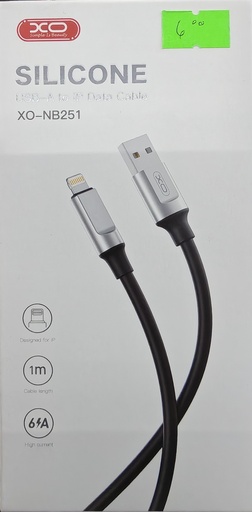 CABLE XO NB 251 IP 1M 6A NEGRO