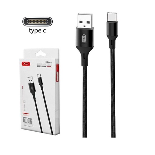 CABLE XO NB143 NEGRO TIPO C 1M
