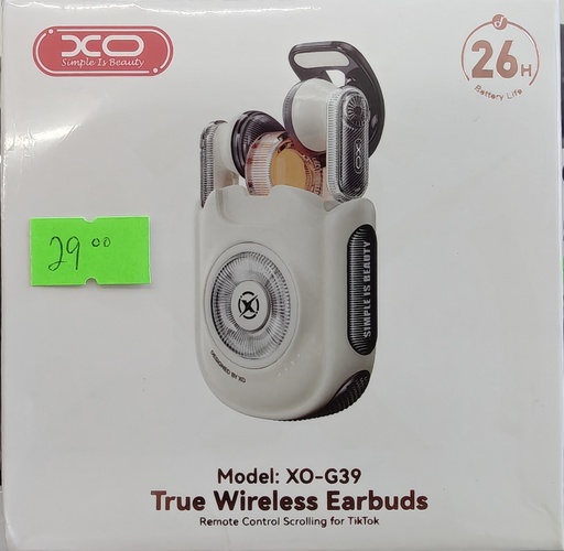 AUDIFONO XO-G39 COLOR BLANCO