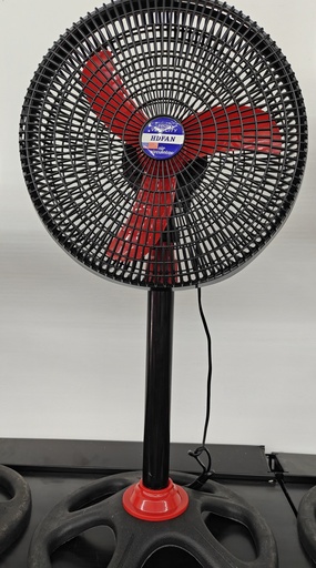 ABANICO DE 12 PULGADA COLOR ROJO