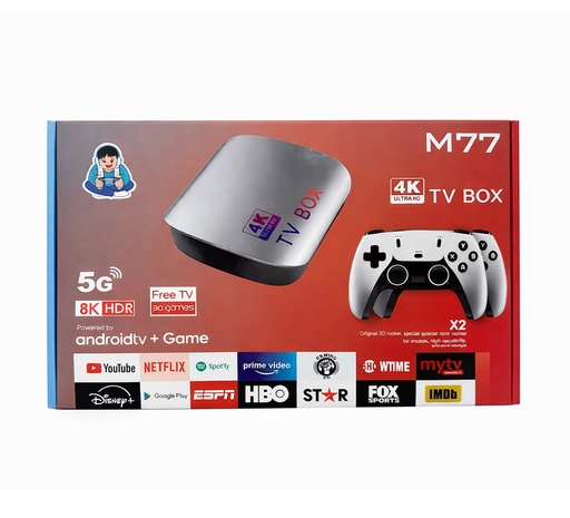 JUEGO M77 DOBLE CONTROL COLOR BLANCO