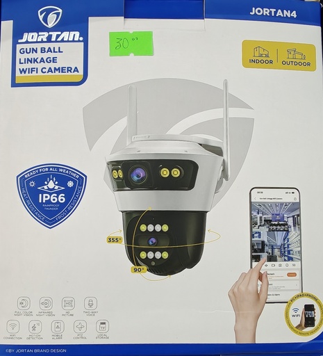 CAMARA SEGURIDAD JORTAN 4 2MGAPC 2 ANTENA