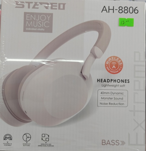 AUDIFONO AH 8806 COLOR CREMA