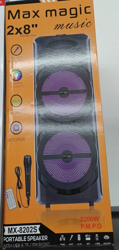 BOCINA MX-8202S DOBLE8*OFERTA