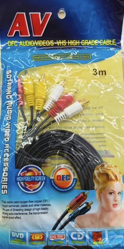 CABLE RCA-RCA 3.0M