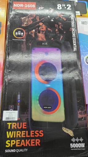 BOCINA NDR-1608 NUEVO DOBLE8*   