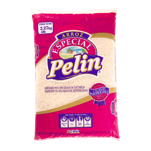 BULTO ARROZ PELIN ROSADO 5LB