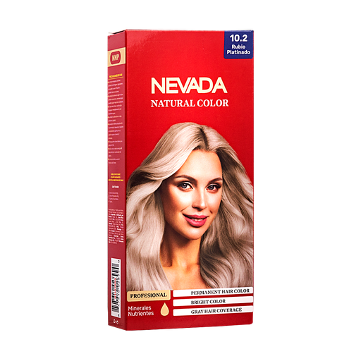 TINTE NEVADA 10.2 RUBIO PLATINADO