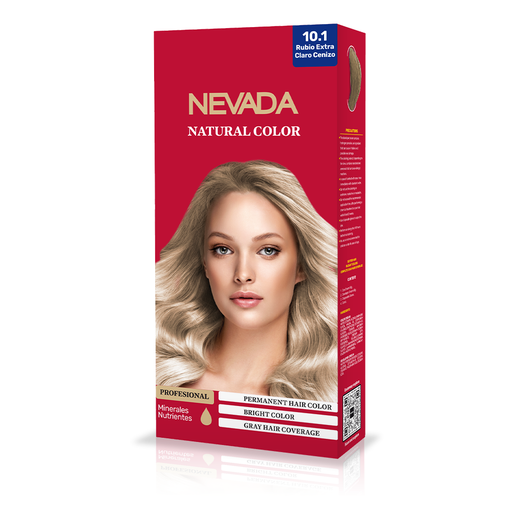TINTE NEVADA 10.1 RUBIO EXTRA CLARO CENIZO