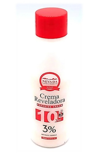 PEROXIDO NEVADA CREMA REVELADORA 10VOL 90ML