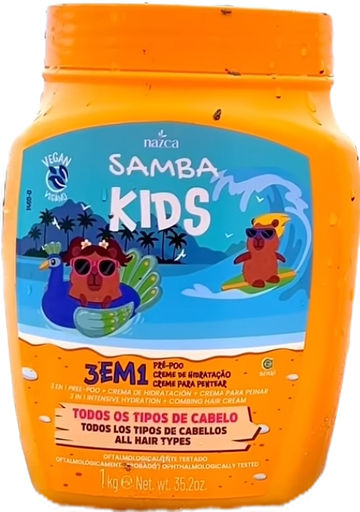 TRATAMIENTO SAMBA KIDS CAPIBARA 3EN1 1KG