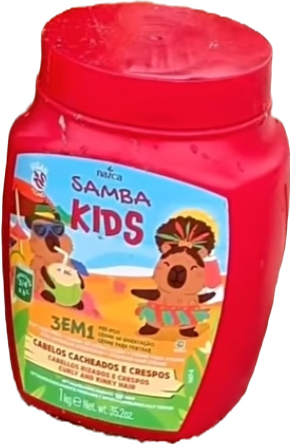 TRATAMIENTO SAMBA KIDS CAPIBARA RIZOS 3EN1 1KG