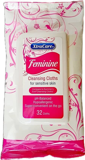 WIPES FEMENINO XTRACARE 32U
