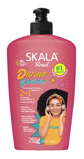 CREMA PARA PEINAR SKALA DIVINO POTINHO 250G