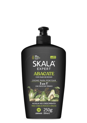 CREMA PARA PEINAR SKALA ABACATE AGUACATE 250G