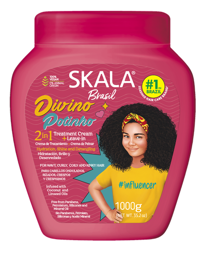 TRATAMIENTO CAPILAR SKALA DIVINO POTINHO 2EN1 1000G