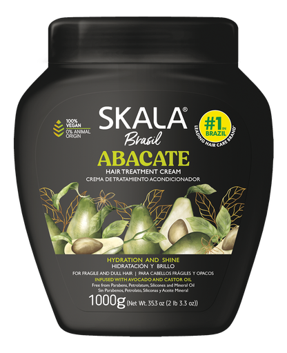 TRATAMIENTO CAPILAR SKALA ABACATE AGUACATE 1000G
