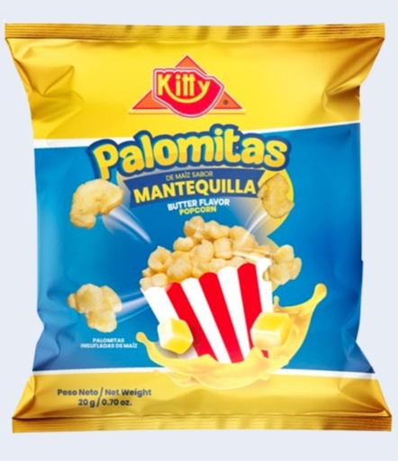 PALOMITAS MANTEQUILLA KITTY 20G