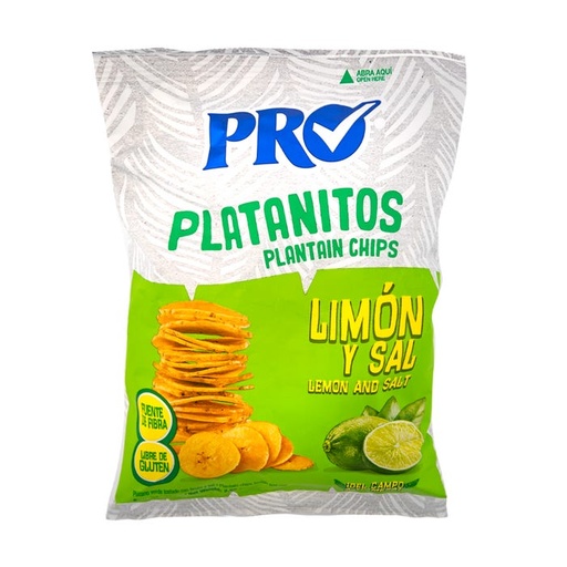 PRO PLATANITOS LIMON 70.9G 