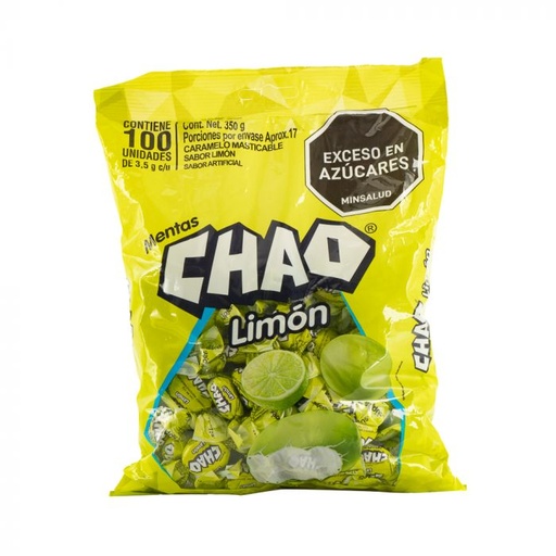 CHAO LIMON BOLSA 3.5G 100U 