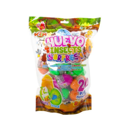 HUEVO INSECTS SORPRESA (20)UND