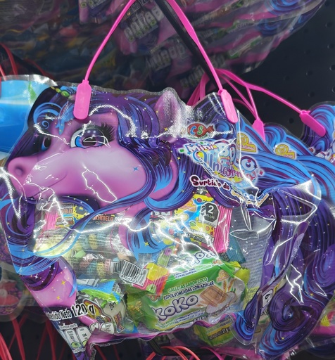 BOLO UNICORNIO MORADO UND