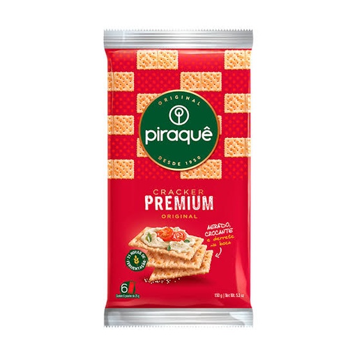 GALLETA PIRAQUE PREMIUM ORIGINAL 6U