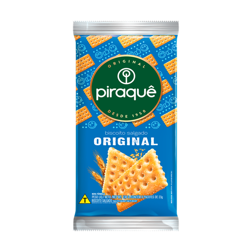 GALLETA PIRAQUE ORIGINAL SALADO 6U