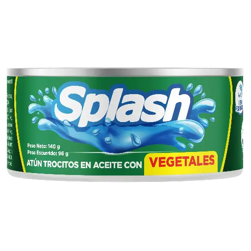 SPLASH VEGETALES 140G