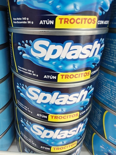 SPLASH ACEITE 140G